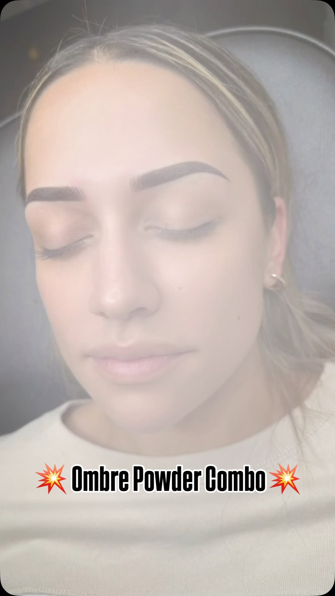 Healed combo brows after treatment